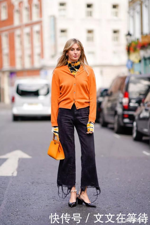 过时|卫衣早过时了,今年流行“奶奶衫+衬衫”一起穿,保暖显瘦又洋气