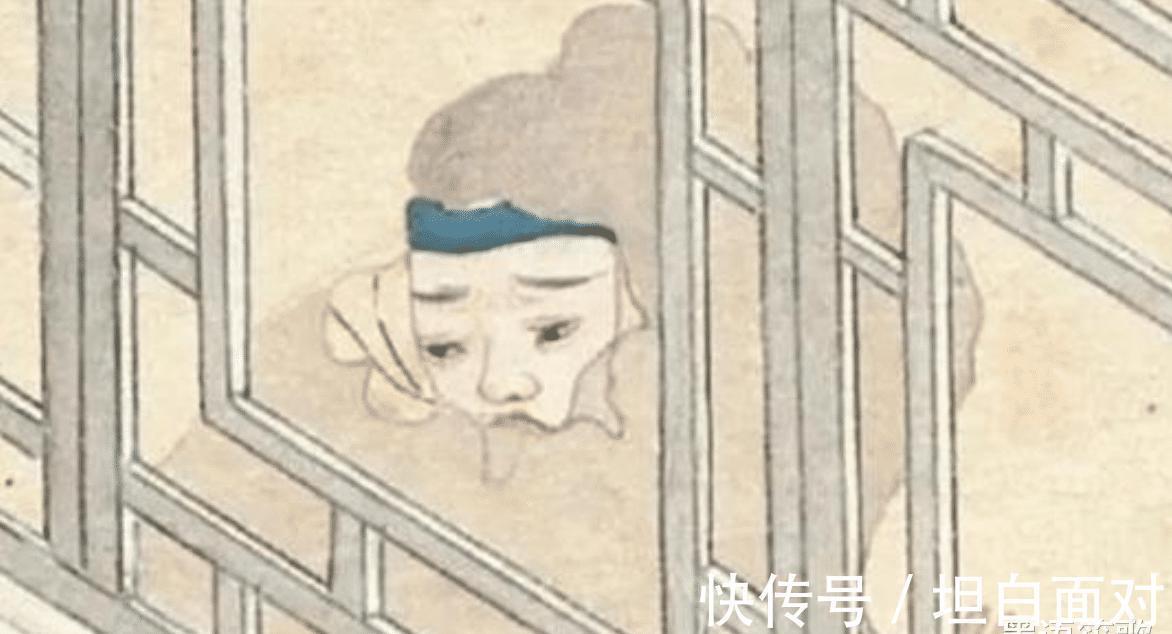 女鬼图$清朝名画“女鬼图”,放大后才知她在干啥?多数人不敢细看