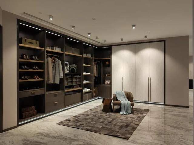 定制|vifa威法高端定制巧用灯光 提升衣柜格调