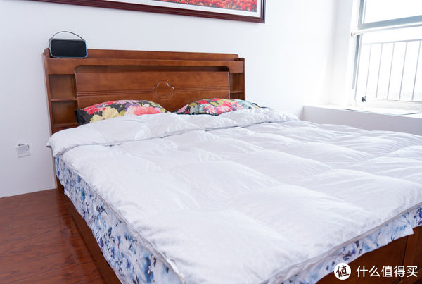 实木床|真的能省下床头柜，景山百岁021中式实木床体验