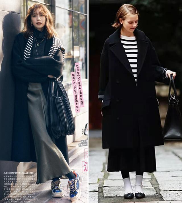 精致女人的冬日气质穿搭,厚外套+裙子的15种搭配示范,暖又美