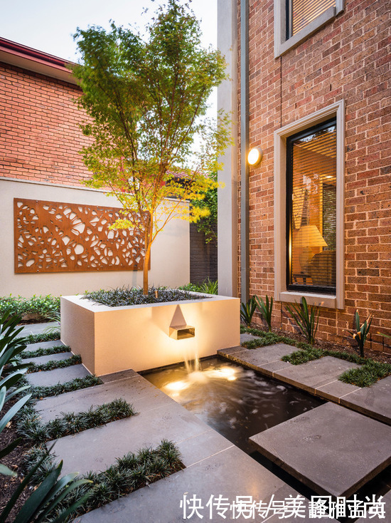 花园|庭院装修：13个“庭院景观”设计，学会了把自家院子装成花园吧