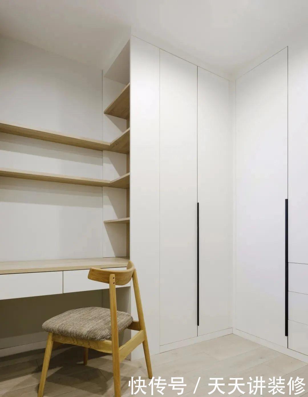 L型|毫不夸张，卧室里这样装个L型衣柜，完全可以抵得上一个衣帽间！