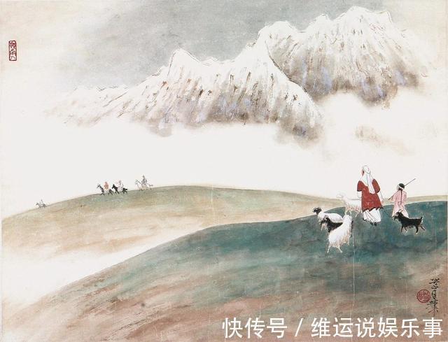 关山月@岭南画派不只画南方的花花草草也有北方的山山水水