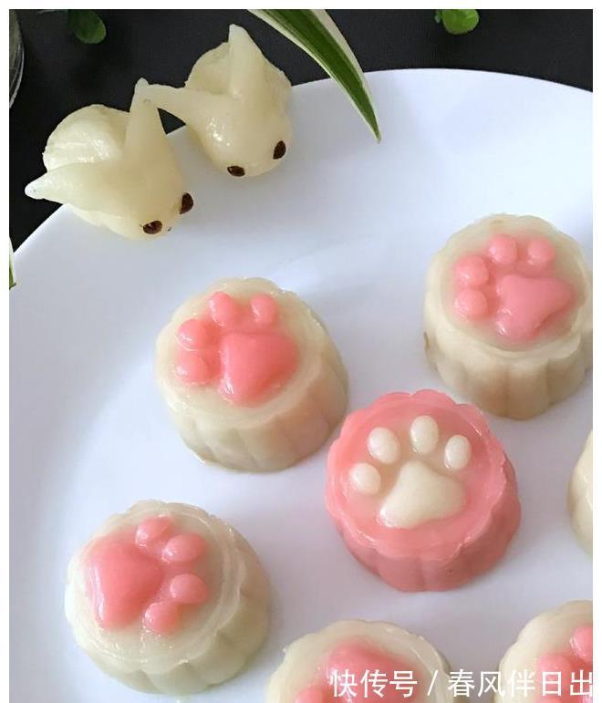 糯米粉|月饼新做法，不用烤箱，不用面粉，软糯Q弹，好吃不胖零失败