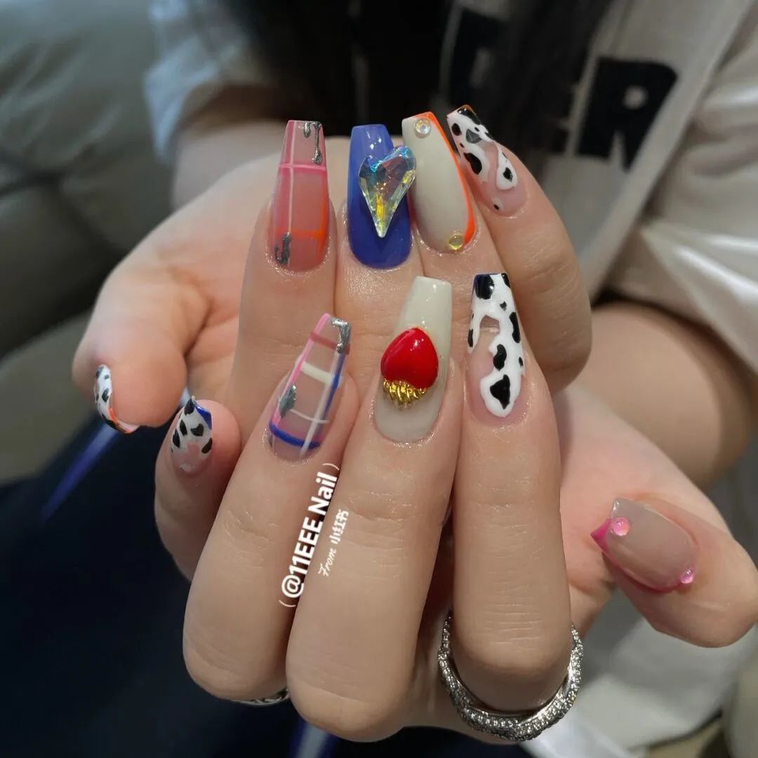 muun|100款Ins爆火的出游美甲,照着做刷爆朋友圈