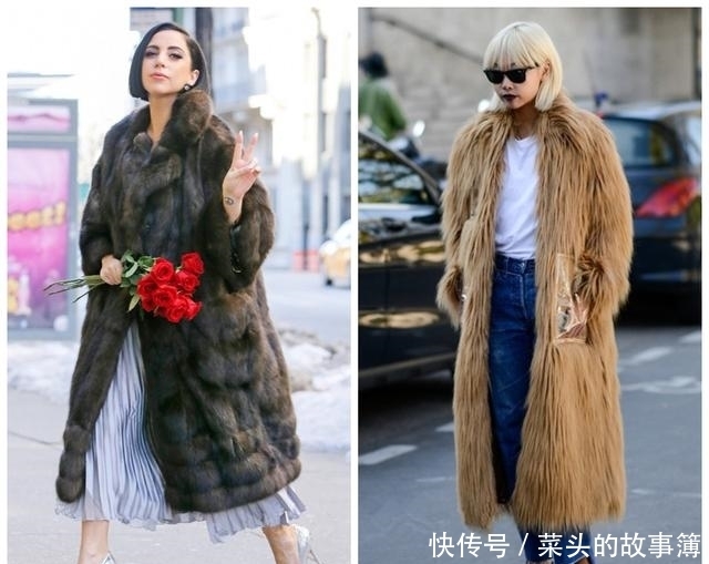 冬天怎么穿毛毛外套才不臃肿?记住这3点,保暖又显瘦