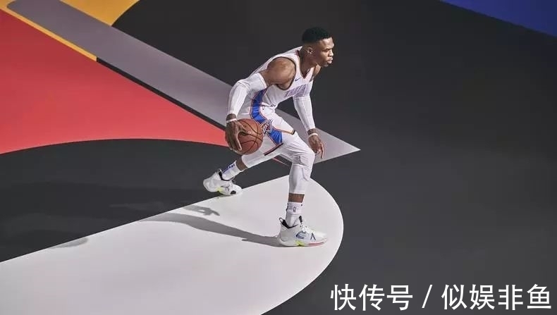 拉塞尔 威少2代签名鞋SE版本,大玩解构主义!