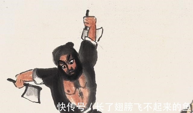 李逵@《水浒传》梁山108位好汉,为何只有鲁智深功德圆满!