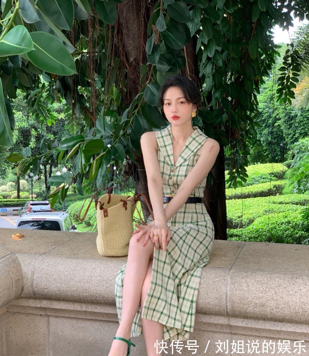 夏日|“小个子”吊带夏日搭配技巧,简简单单不费脑,多种单品都能用