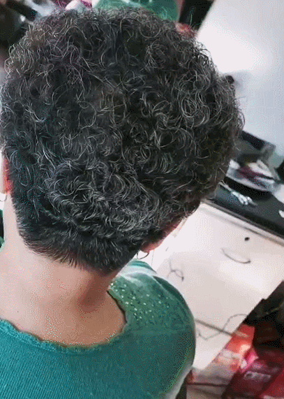 白发|这才是最适合老年人的卷发,蓬松饱满又显发量多,简单随意又实用