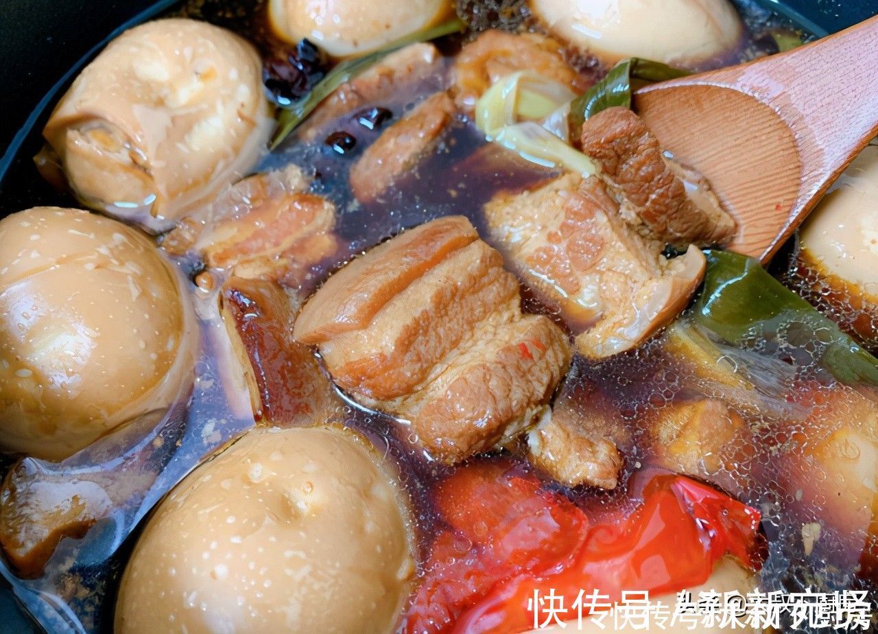 电锅|家常开胃菜,大叔教你卤三层肉,肥而不腻,鲜甜浓郁,做法很简单
