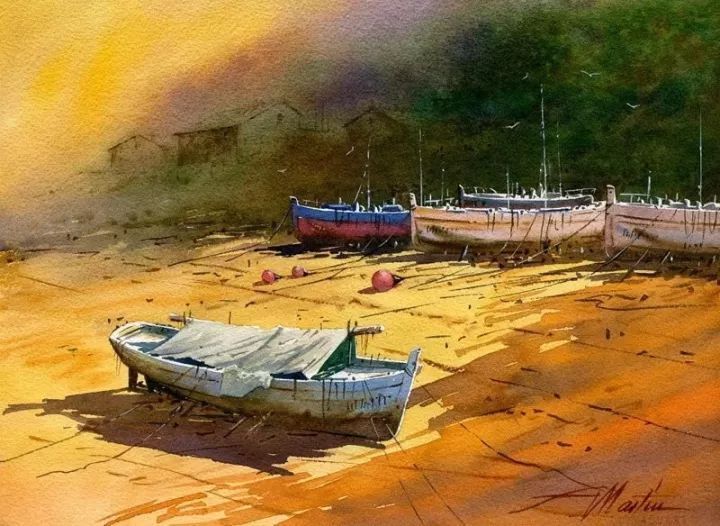 福斯蒂诺|光让人间充满精彩:西班牙画家福斯蒂诺的作品