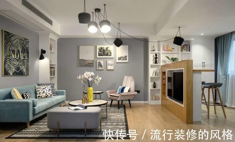 北欧|清新简约的80平北欧小家,普通但不简陋,更适合时下的年轻人