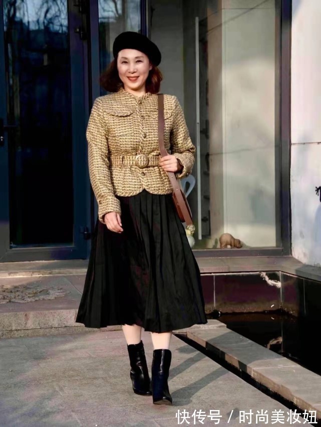 奶奶 这位65岁的奶奶太会穿了,每一套都优雅洋气,照着穿显气质