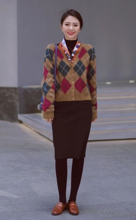 小姐姐|30+女人出门记得穿毛衣,学潮人这样搭,满足显瘦显高需求!