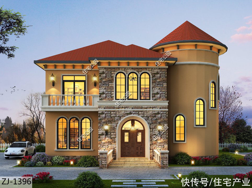 别墅|10套农村别墅，第5、6套建的人最多，第9套造价仅18万？