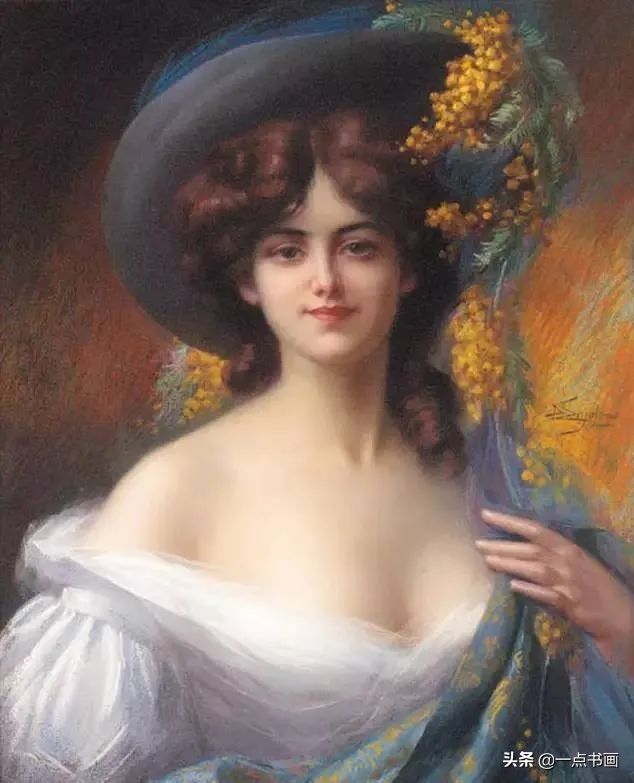 精致@他笔下的女子细腻精致,光泽诱人