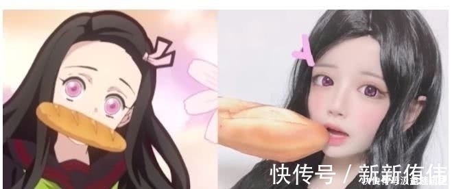 祢豆子|鬼灭之刃:动漫人物全员cos,男主帅气妹妹可爱,虫柱蝴蝶太美!