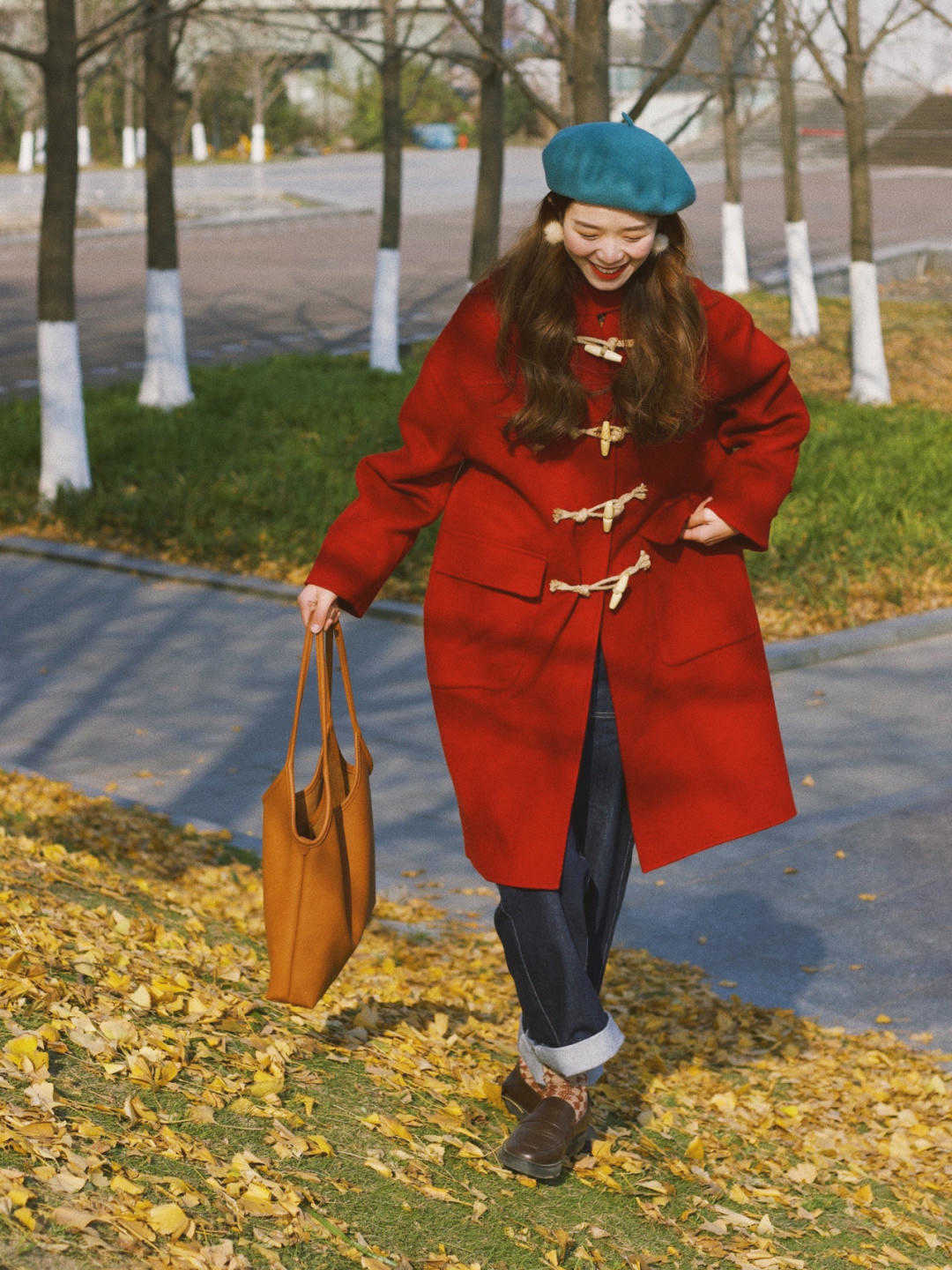 秋冬 混色搭配才是今年最强搭配法则,显白又洋气,黄皮妹子有救了!