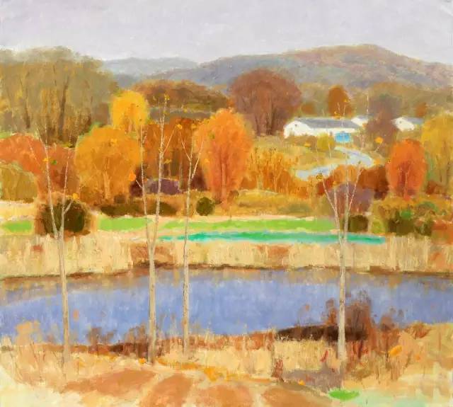 高级色彩,沈行工独特的诗意性油画