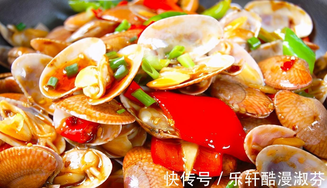美味|麻辣鲜香的辣炒花甲，制作简单，美味可口