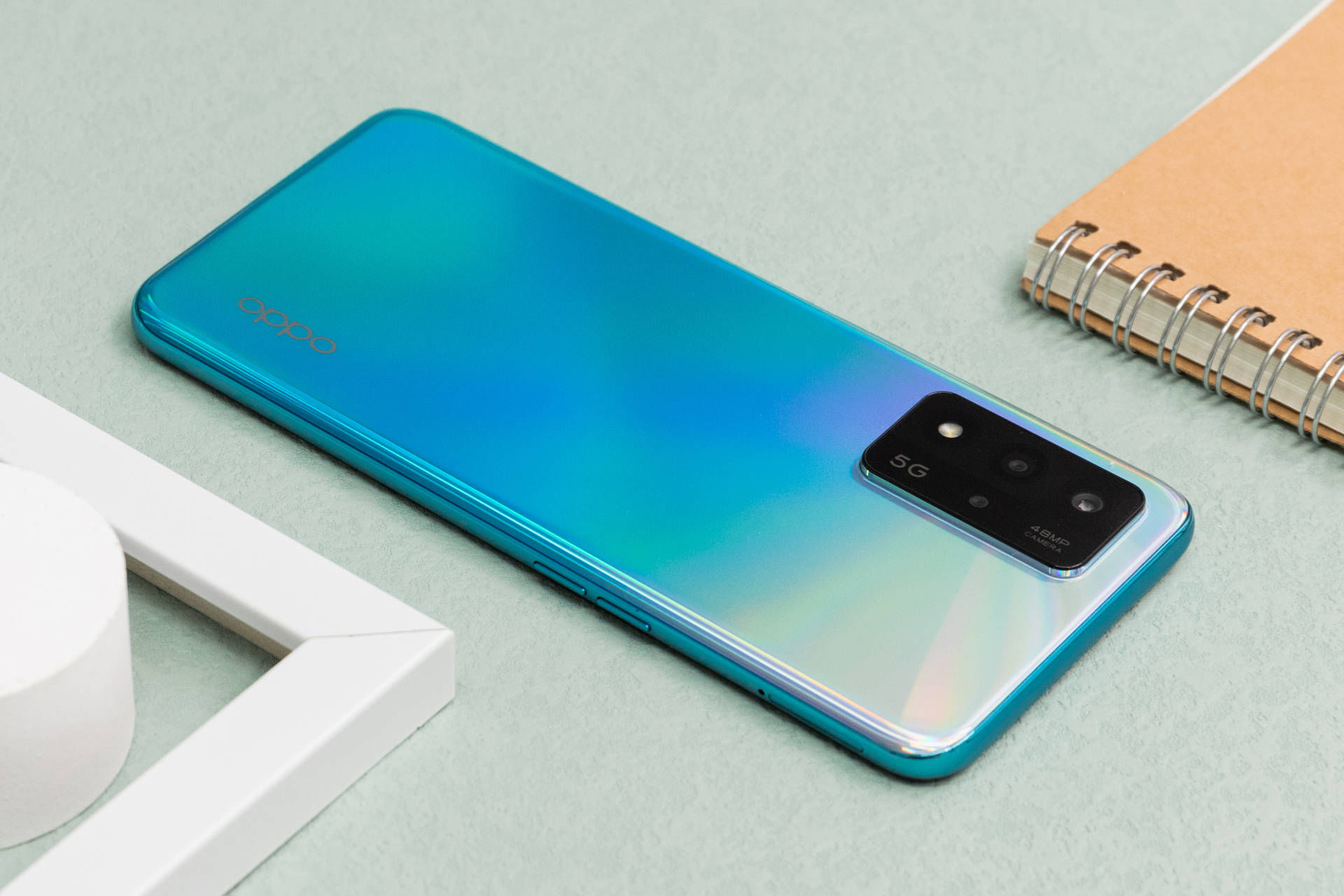 续航|OPPO A93s图赏：高颜值轻薄机身+长续航加持