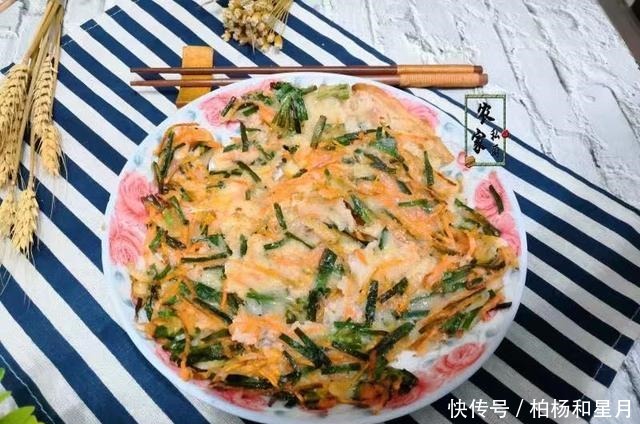 早餐|我做过最简单的早餐饼,不要烤箱,铁锅里一煎就好,外焦里嫩特香