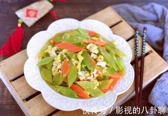 莴笋炒鸡蛋，家常美味做法简单，鲜香又美味