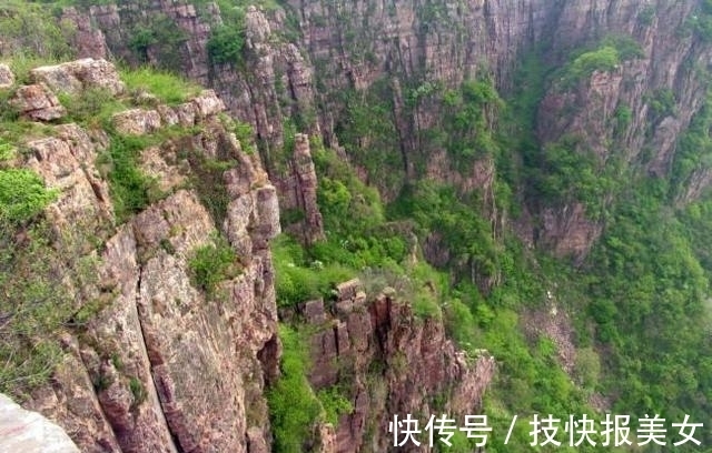 地貌|豫南绝无仅有的一处丹霞生态景观，人少景美赶紧去玩吧，没有门票