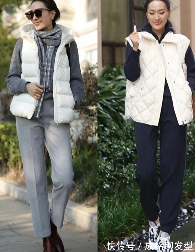时尚|冬季时髦的穿搭上线,羽绒服大衣搭配一网打尽,保暖时尚两不误