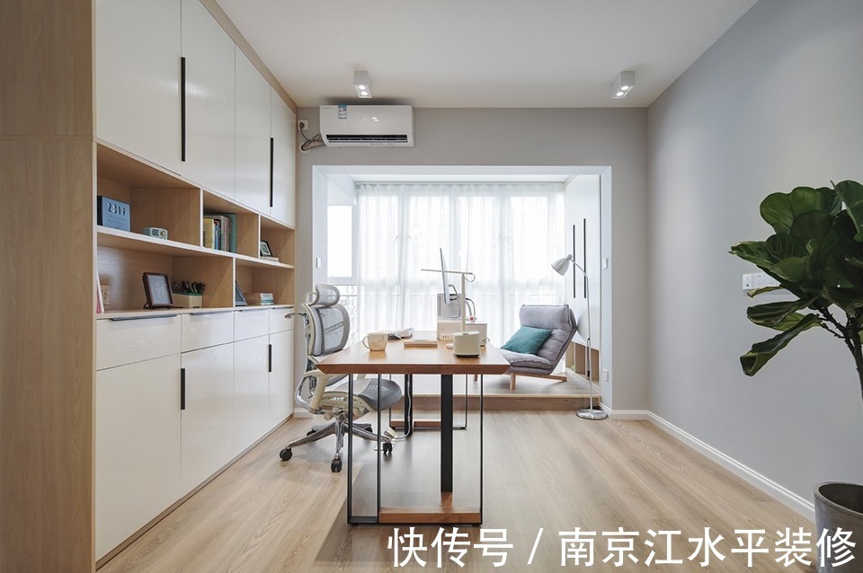 小户型|小户型书房布局,这些地方都太好用了,书房还可以是多功能的
