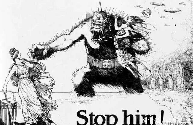 威胁|林肯给你递枪，自由女神被威胁，美军第一次世界大战的宣传海报