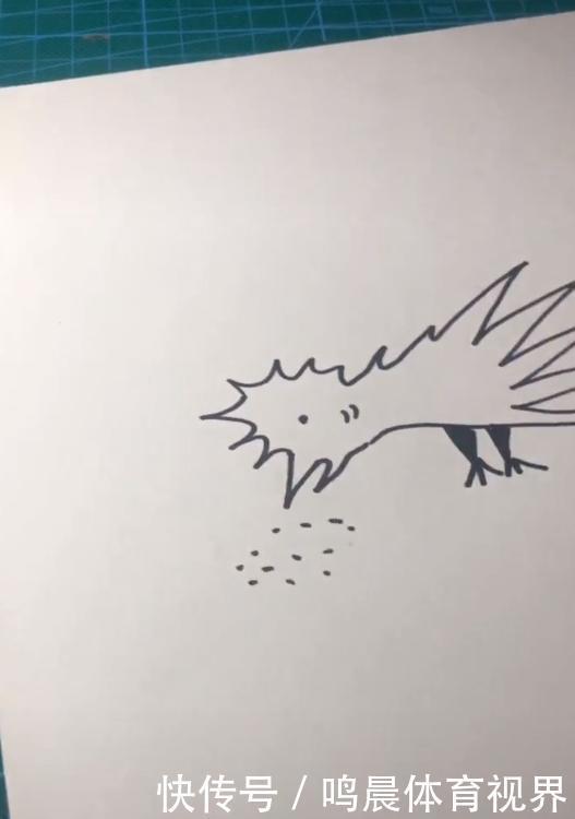 绘画|美术生自称画凤凰,起笔很潇洒,画风一转懵圈了,网友:神仙脑洞