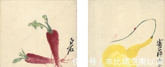 画作!齐白石生前最后一幅画, 价值2240万, 让人看了上瘾