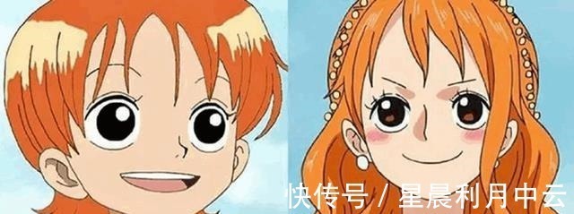 白星|《海贼王》童年对比照公开,索隆越来越霸气,变化最大的是他