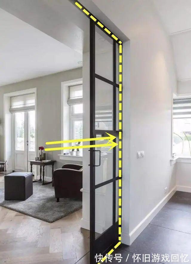 推拉门|厨房做门别再用老套路了,这种入墙式更轻便更不占地,太实用了!