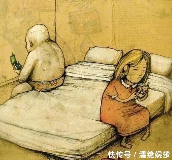 插画@这组内涵插画,刚看第一张笑喷了,看到第三张我就泪奔了