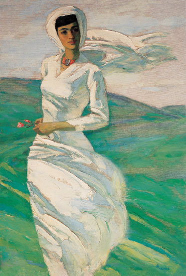 詹建俊@著名油画家詹建俊的人物风景作品欣赏