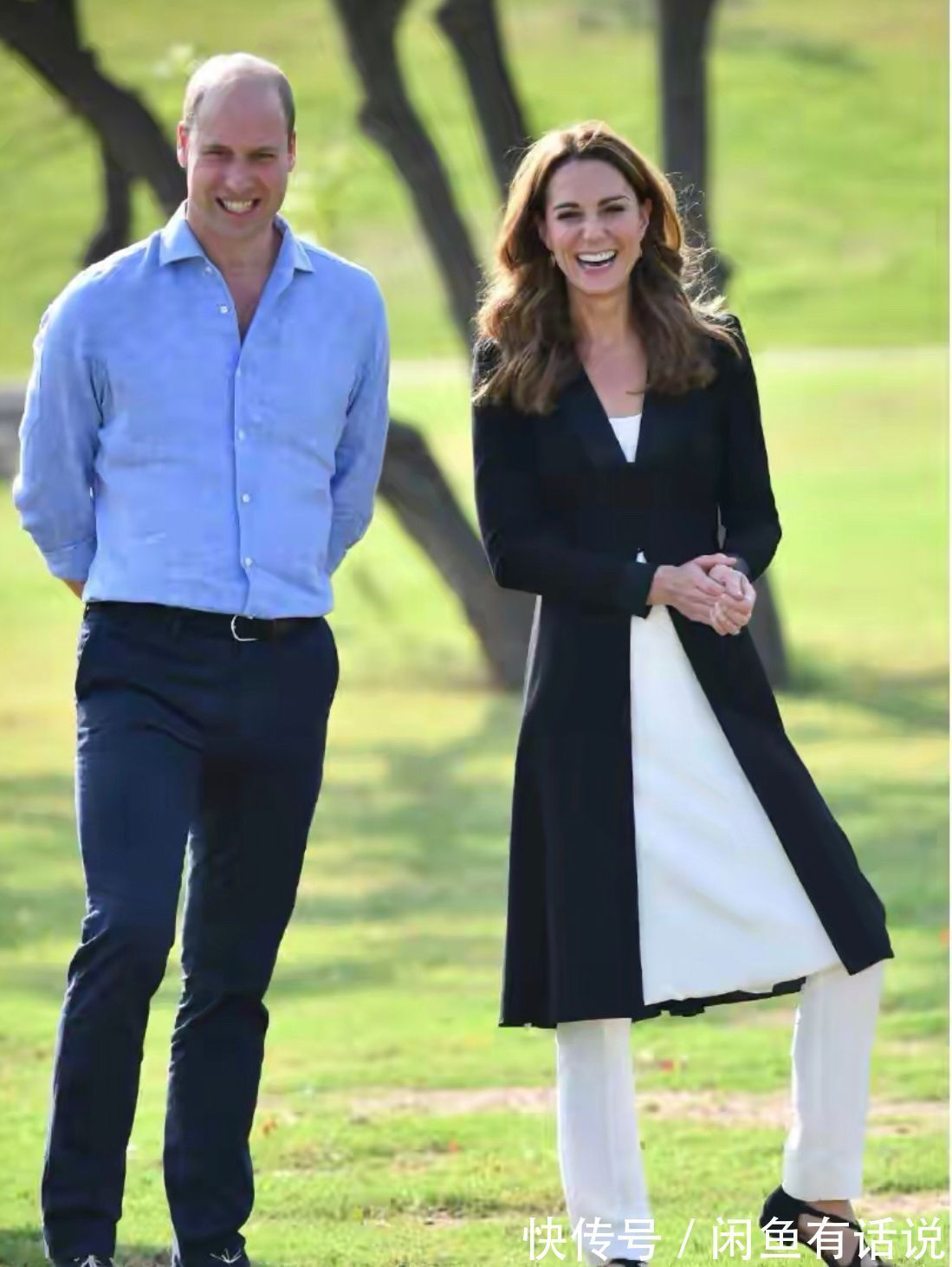 凯特王妃|凯特活动上站C位,穿黑大衣尽显主母气场,身旁卡米拉都黯淡不少
