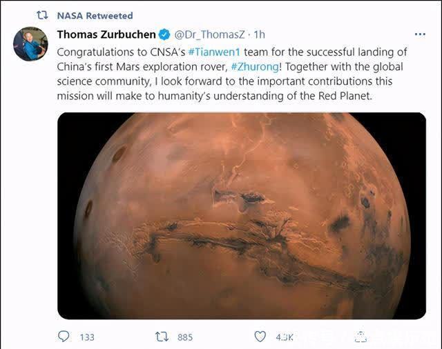 国人 中国探测器登陆火星后,美国人果然又酸了,但这次国人心态却变了