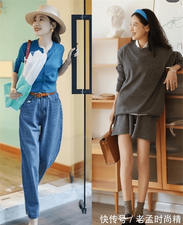 领口|秋天别只会穿卫衣了,这种“奶奶衫”时髦百搭又显气质