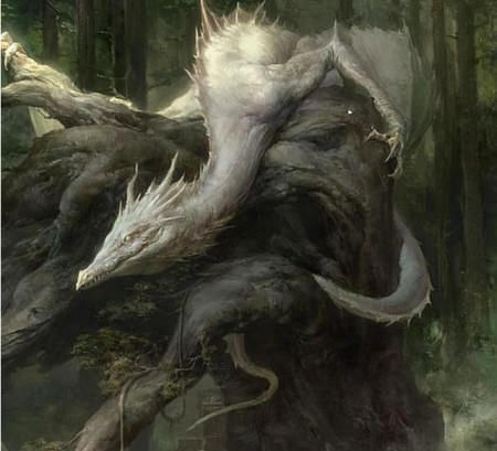 山神!上古时期96个龙形神兽,人面龙身,《山海经》中的神秘山神