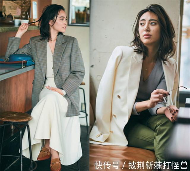 秋季第一件V领毛衣，不仅慵懒性感，而且时髦又显脸小