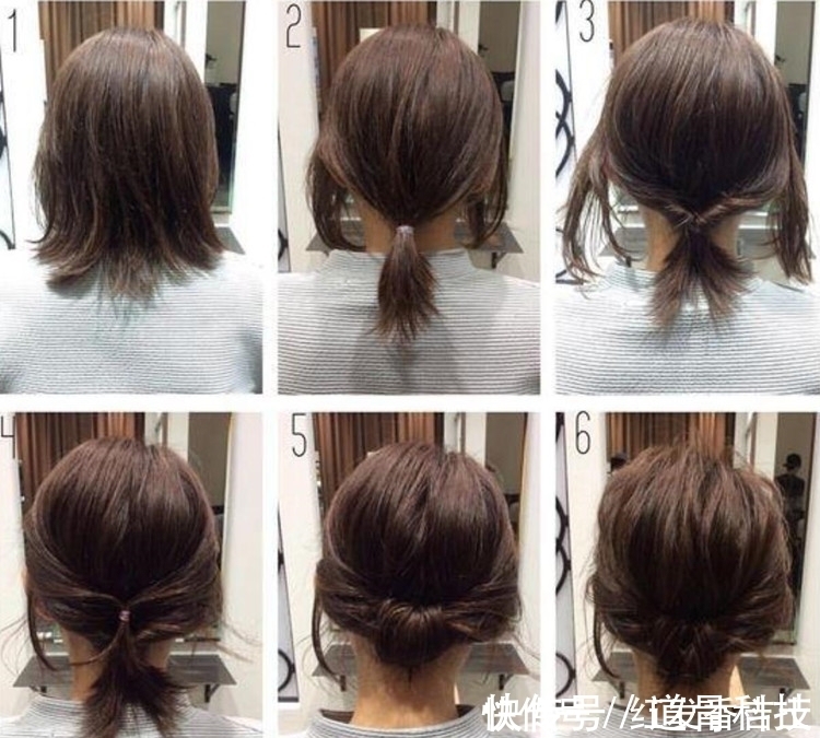 女生|短发编发教程图解步骤,喜爱编发的女生看过来哦