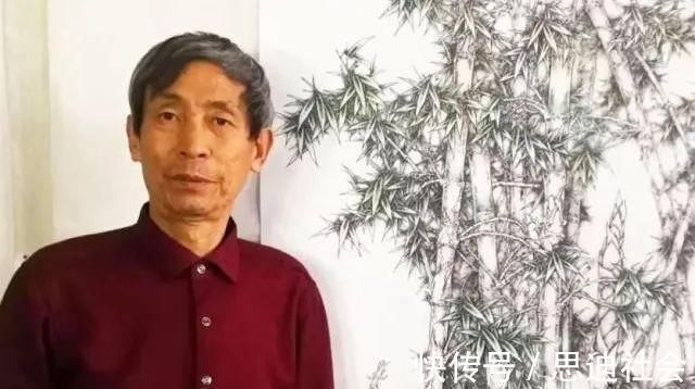 画法$国画中竹显气节,其画法并不局限于水墨,彩墨竹子别有韵味