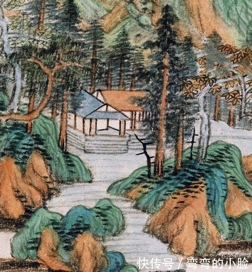 赵文敏|以古为师,王鉴绘山水册页一帧