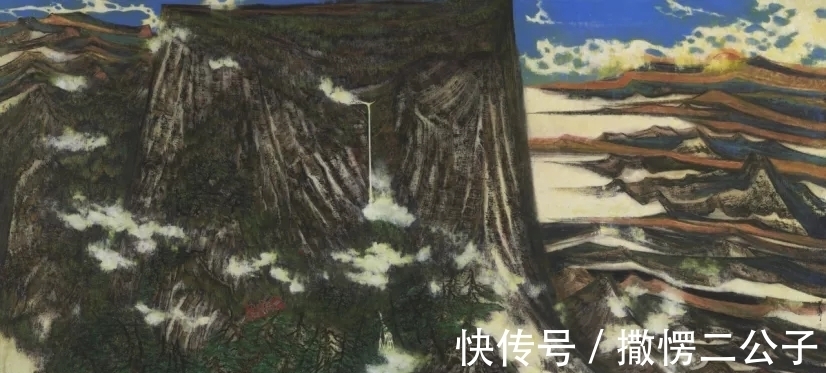 山水画@幽深凝重｜孙宏涛彩墨山水画