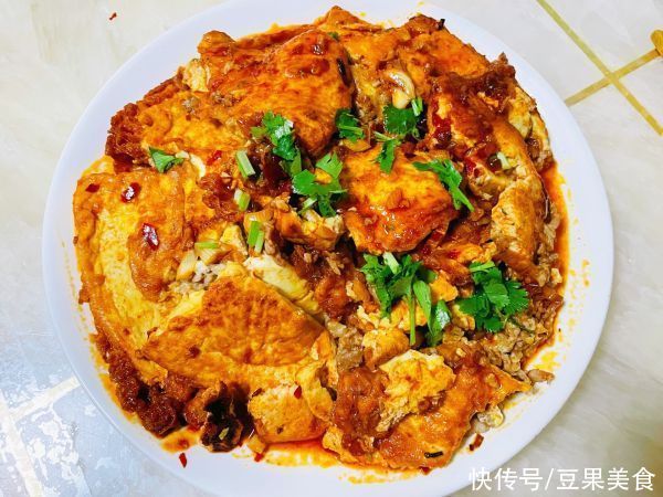 好吃到飞起的「锅塌豆腐」，这样做0失败