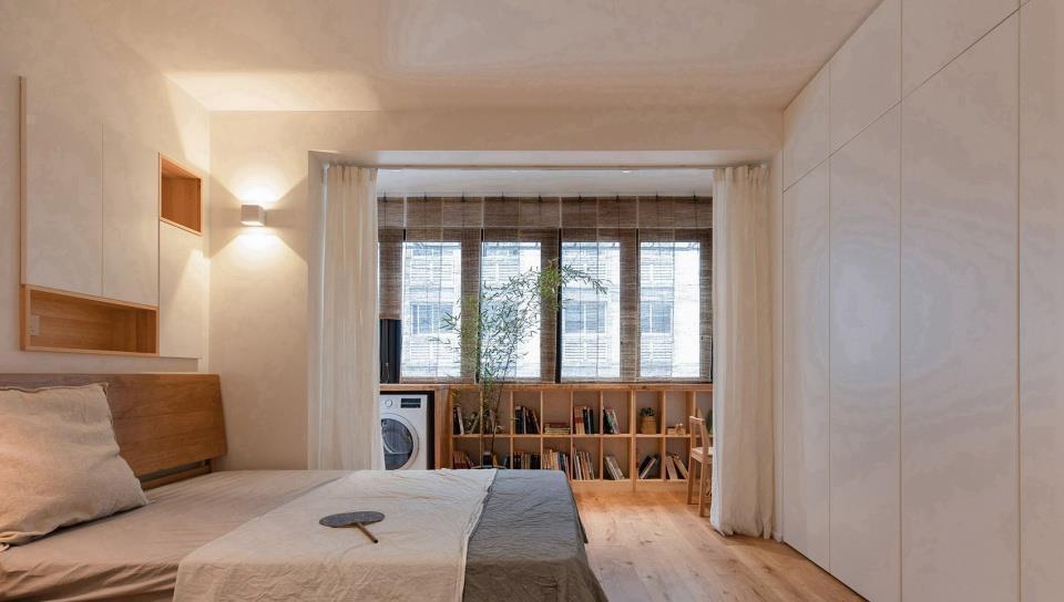 空间|45㎡小户型学区房,爆改后“小中见大”,整个家被一眼望穿